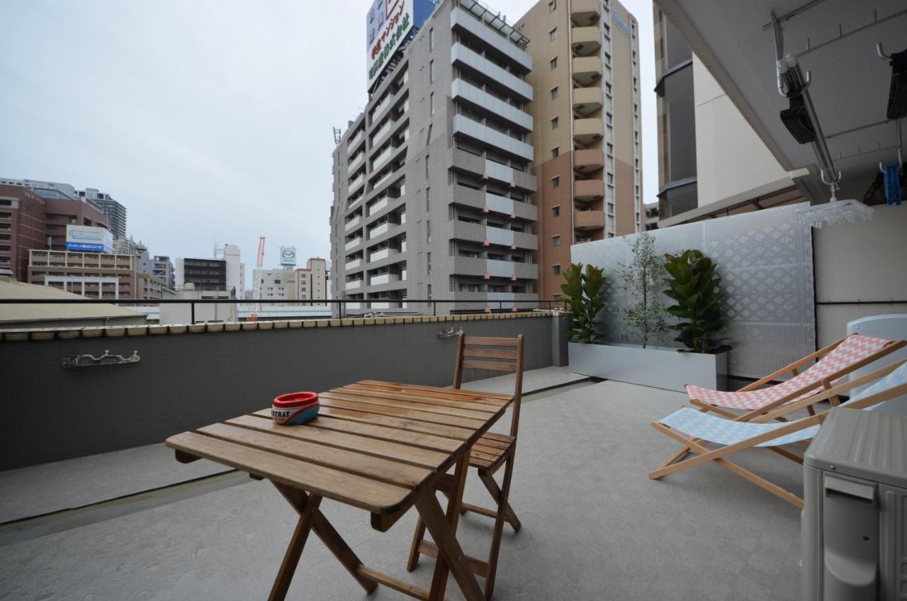 Apartmán River Side Namba 501 Ósaka Exteriér fotografie