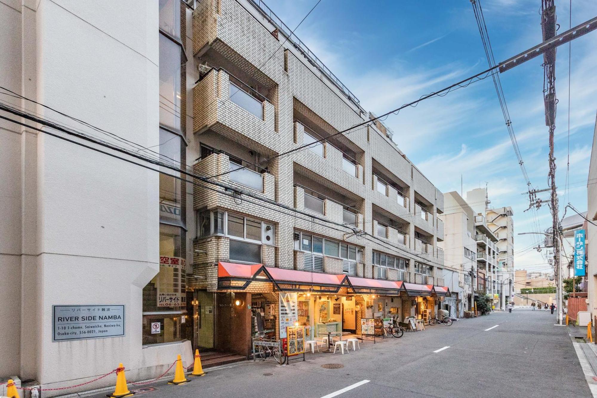 Apartmán River Side Namba 501 Ósaka Exteriér fotografie